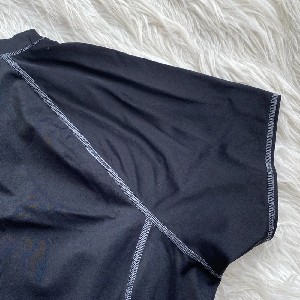 Lands’ End | Black Short Sleeve Rashguard